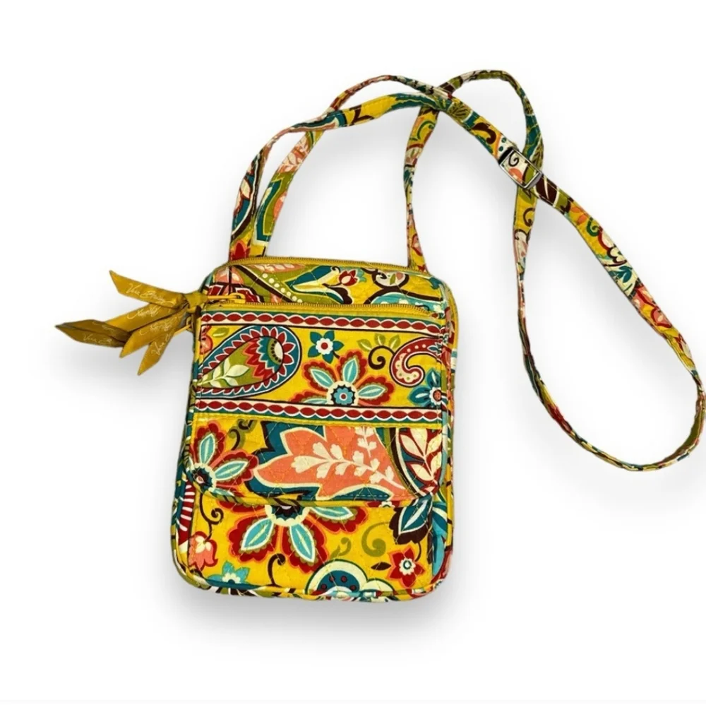 Vera Bradley Provençal Pattern All-In-One Crossbody